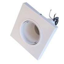 Kit com 12 Spot Semi embutido de teto laje ou gesso p/ lâmpada PAR20 st3008