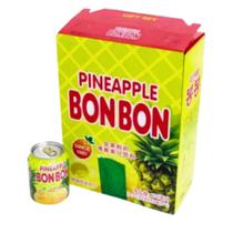 Kit com 12 Sucos Abacaxi Coreano Bonbon Lata 238ml