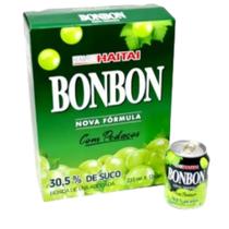 Kit com 12 Sucos Uva Coreano Bonbon Lata 235ml