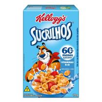 Kit com 12 Sucrilhos 60% menos açúcares Kellogg's 170g