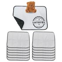Kit com 12 Tapetinhos Alta Absorção para Pets 70x50 Tradicional 200 Lavagens Pee Dog Kit com 12 Tapetinhos Alta Absorção para Pets 70x50 Tradicional 200 Lavagens Pee Dog