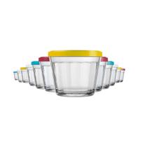 Kit com 12 Tigela Americano 150ml Nadir c/tampa Pote Kit com 12 Tigela Americano 150ml Nadir c/tampa Pote