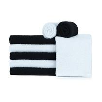 Kit com 12 toalhas para uso profissional alta absorção toque macio em algodão - Filó Modas