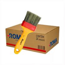 Kit com 12 trincha 317 3 pol - roma premium Kit com 12 trincha 317 3 pol - roma premium