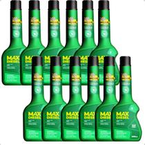 Kit com 12 Unidades Bardahl Max Diesel 200ml Aditivo para Combustível Diesel Limpa Injetores e Melhora Desempenho