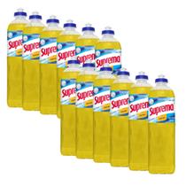 Kit Com 12 Unidades Detergente Lava Louça Suprema 500ml Fragrância Neutro Kit Com 12 Unidades Detergente Lava Louça Suprema 500ml Fragrância Neutro