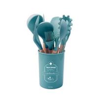 Kit Com 12 Utensílios Cozinha Florida Kehome Azul