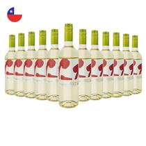 Kit com 12 Vinhos Chilenos Tinto Seco Sauvignon Blanc Cuentos del Fuego