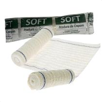 Kit com 120 Atadura de Crepom 8cm X1,20m 13 Fios Soft Erimax