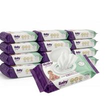 Kit com 1200 Toalhas Umedecidas Baby Free 12 pacotes com 100 toalhas Kit com 1200 Toalhas Umedecidas Baby Free 12 pacotes com 100 toalhas