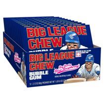 Kit Com 12Un Chiclete U.S.A Big League Blue Raspberry 60G