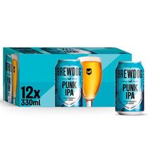 Kit Com 12Und Cerveja Brewdog Punk Ipa 5,4% Lata 330Ml