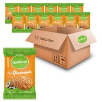 Kit Com 12Und Coco Ralado Queimado Em Flocos Qualicoco 100G
