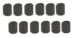KIT COM 12x ESPUMAS ELEMENTO PARA FILTRO AR HONDA BIZ 100 1998 ATE 2005 DREAM 100 1993 ATE 1998