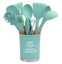 Kit Com 13 Utensílios De Cozinha Gourmet Silicone Livre Bpa Kit Com 13 Utensílios De Cozinha Gourmet Silicone Livre Bpa
