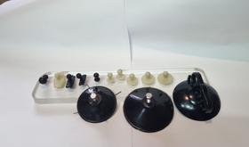 Kit com 13 ventosas de nylon super resistentes