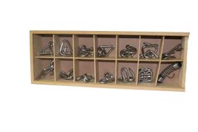 Kit com 14 Quebra-Cabeças