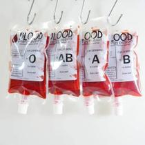 Kit com 15 Bolsas de Sangue Falso para Bebidas