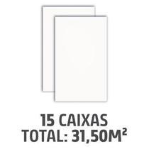 Kit com 15 Caixas Revestimentos Branco 34X60 Caixa 2,10 - Formigres