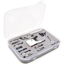 Kit com 15 Calcadores para Costura, Quilting e Patchwork Kit com 15 Calcadores para Costura, Quilting e Patchwork