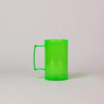 KIT com 15 Canecas de Chopp Acrílicas 300ml Coloridas LISA, Sem Personalização