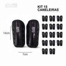 Kit Com 15 Caneleiras Pequena MiniFut Esportiva Futebol Futsal DareEsportes - Multicores - Sem Elástico Kit Com 15 Caneleiras Pequena MiniFut Esportiva Futebol Futsal DareEsportes - Multicores - Sem Elástico