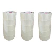 Kit Com 15 Fitas Adesivas Transparente 45x100 Metros Kit Com 15 Fitas Adesivas Transparente 45x100 Metros