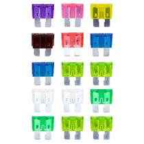 Kit com 15 Fusíveis para Carro - 476 - WESTERN