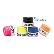 Kit com 15 Overgrip Compass Colors