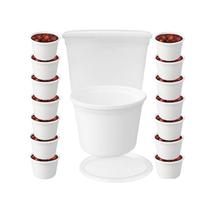 Kit Com 15 Potes 500ml Bpa Free