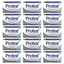 Kit Com 15 Sabonete Em Barra Protex Limpeza Profunda 85g Kit Com 15 Sabonete Em Barra Protex Limpeza Profunda 85g