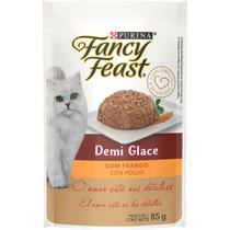 Kit com 15 unidades - Ração Úmida para Gatos Demi Glace Frango 85gr Kit com 15 unidades - Ração Úmida para Gatos Demi Glace Frango 85gr