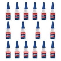 Kit com 16 Colas instantânea Loctite Super Bonder Mega 20g