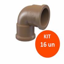 Kit com 16 Joelho Soldável 90X50mm Kit com 16 Joelho Soldável 90X50mm