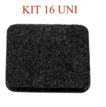 KIT COM 16 Protetores Feltro Adesivo Pés Móveis 40x40mm