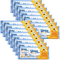 Kit Com 16 Toalha Umedecida Sênior Wipes Premium 50 Unidades Total 800 Kit Com 16 Toalha Umedecida Sênior Wipes Premium 50 Unidades Total 800