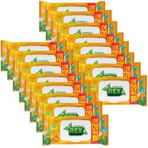 Kit Com 16 Toalha Umedecida Turminha Do Rex Leve 120 Pague 100 Unidades