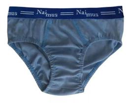 Kit Com 18 Cueca Slip Infantil Algodão Lindas E Confortável - Naimus