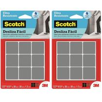 Kit com 18 Feltro Moveis ULTRA Resistente Quadrado Medio