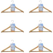 Kit Com 18 Unidades De Cabides Em Madeira - Rayco