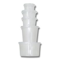 Kit com 180 Potes Redondos 1500ml com Tampa