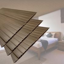 Kit com 180m² Forro de Pvc 8mmX20cmX3m Imbuia