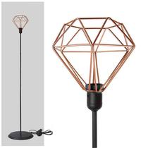 Kit com 2 Abajur Coluna Diamante - Cobre Kit com 2 Abajur Coluna Diamante - Cobre