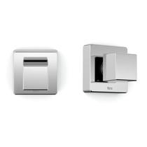 Kit com 2 Acabamento de Registro Base 1.1/4, 1.1/2 Singles One Square Celite