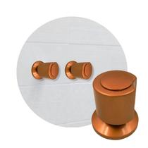 Kit com 2 Acabamentos para Registro C40 Bronze Padrão Deca Kit com 2 Acabamentos para Registro C40 Bronze Padrão Deca