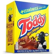 Kit Com 2 Achocolatado Em Pó Toddy Original Caixa 1,8kg - Rende 22,95l