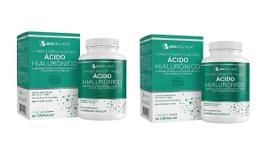 Kit com 2 Ácido Hialurônico+D-Pantotenato de Cálcio 60 Cáps Biocêutica