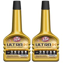 Kit com 2 aditivos ultra 5 em 1 limpeza completa - stp