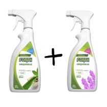 KIT com 2 Adubo Fertilizante Forth Orquídeas Manutenção e floração Pronto Para o Uso 500ml