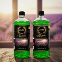 Kit Com 2 Alfazemas Zadra Limpeza de Ambiente e Espiritual Alivia Stress 1 Litro Kit Com 2 Alfazemas Zadra Limpeza de Ambiente e Espiritual Alivia Stress 1 Litro